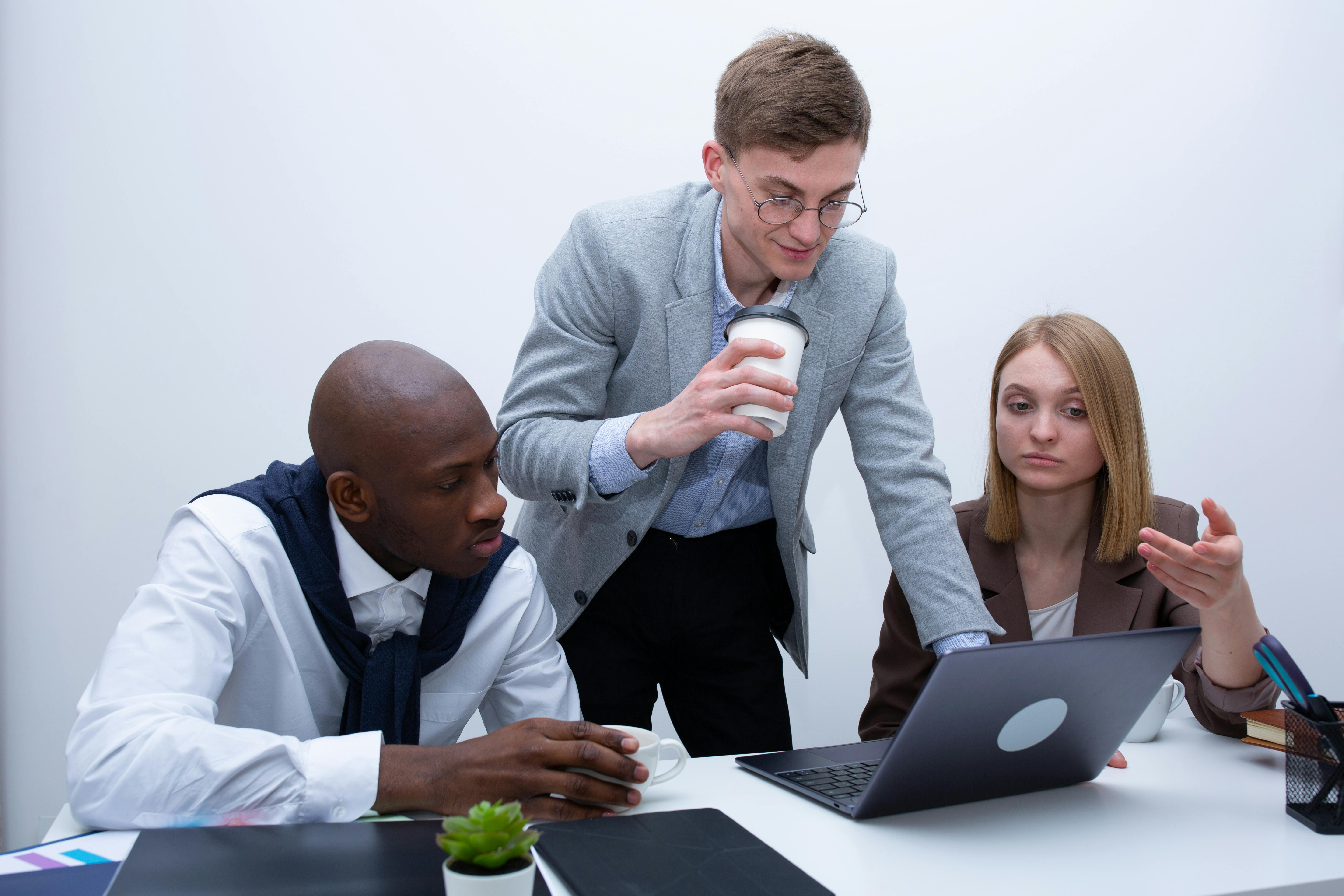 Cloud consultants at work
